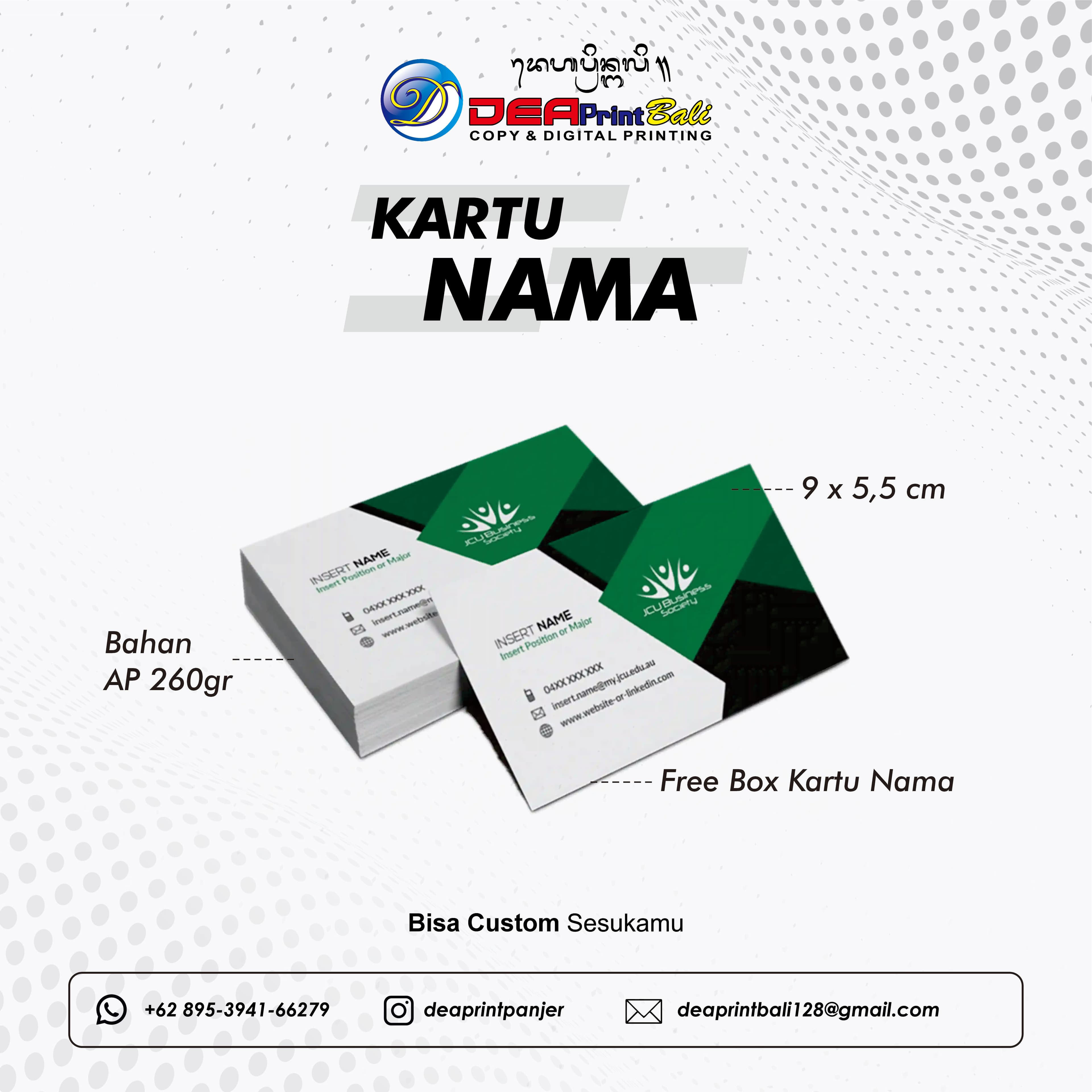 Kartu Nama & ID Card PVC