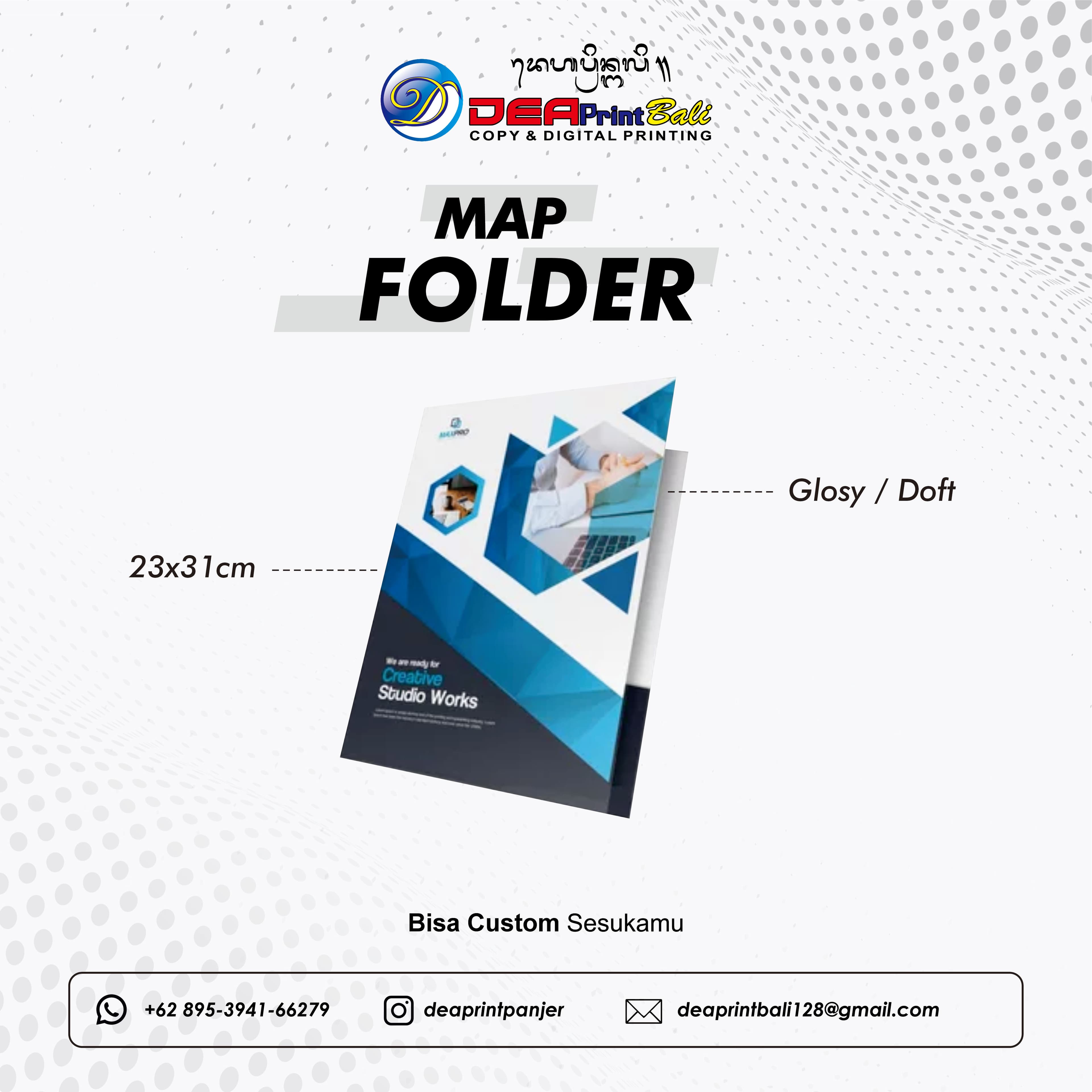 Cetak Nota NCR & Map Folder