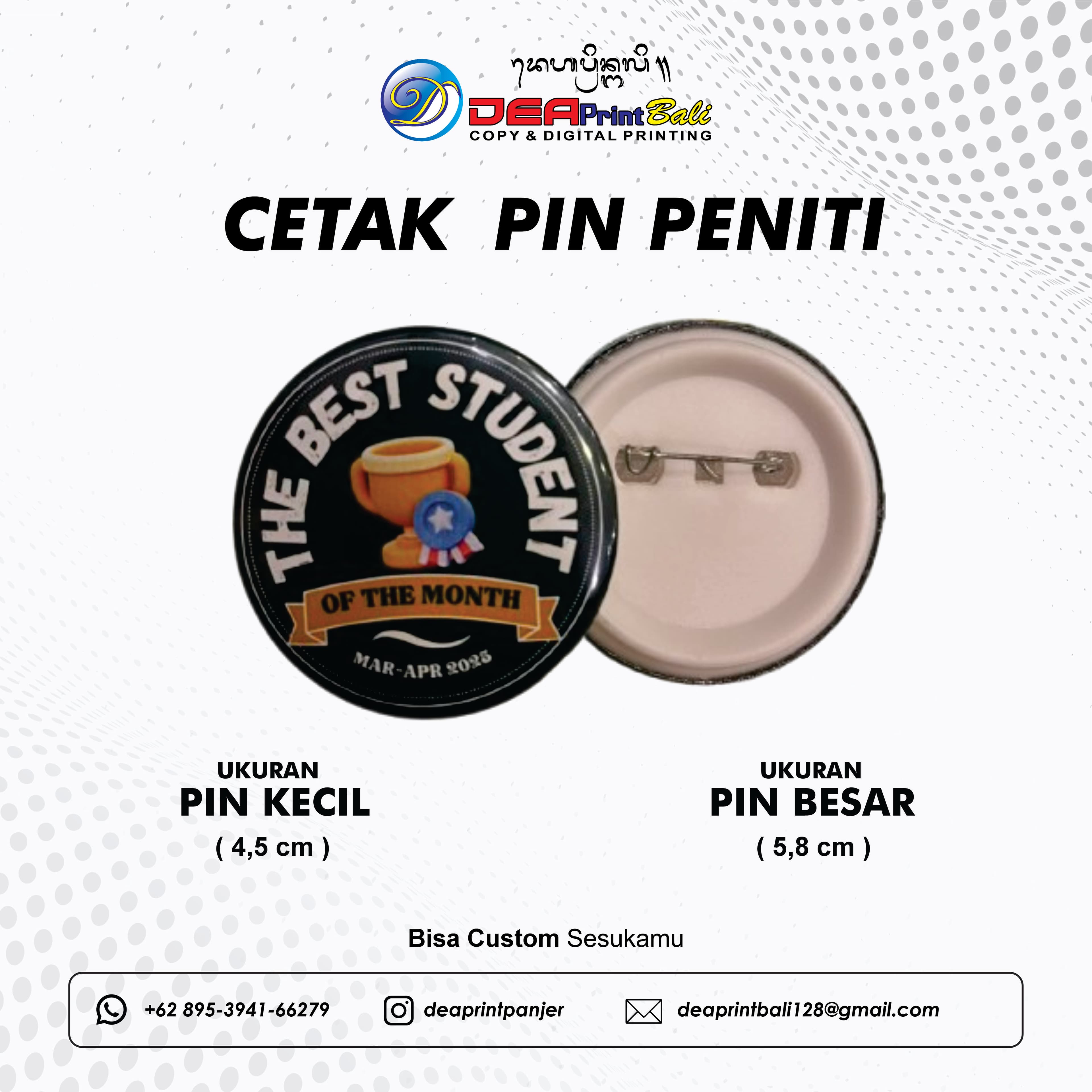 Pin Souvenir Event