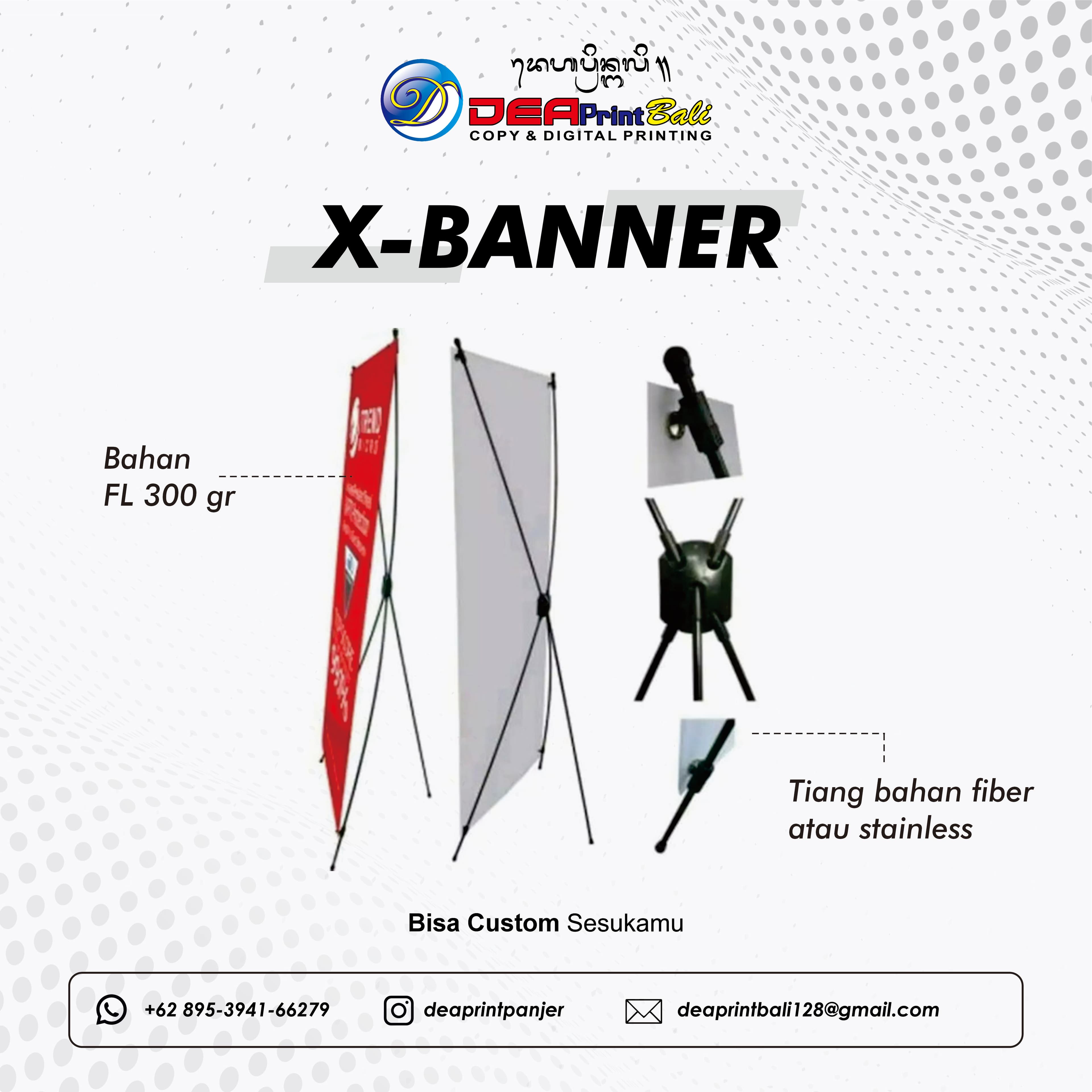 X Banner (outdoor/indoor)
